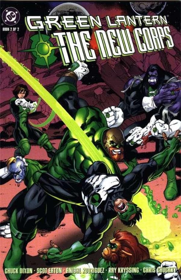Green Lantern: The New Corps #2 cover