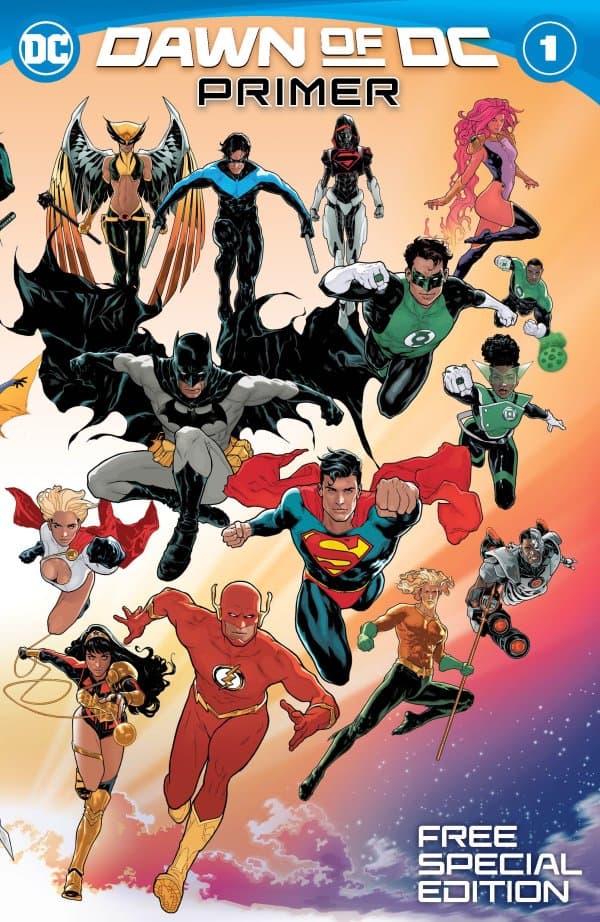 Dawn of DC Primer Special Edition 2023 #1 cover