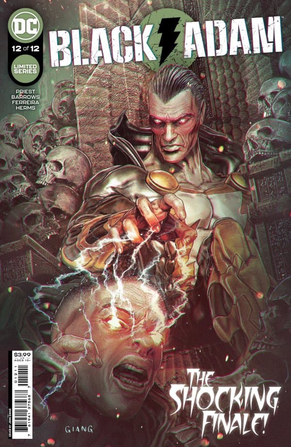 Black Adam #12 cover