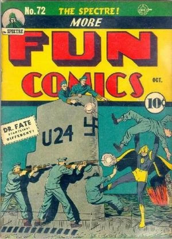 More Fun Comics #72 cover
