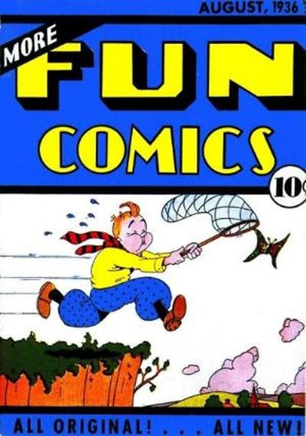 More Fun Comics #12 cover