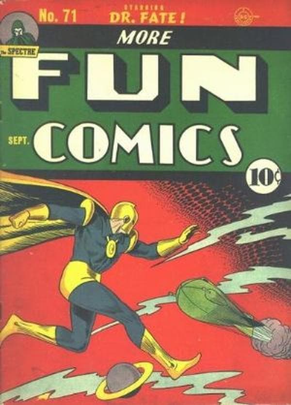More Fun Comics #71 cover