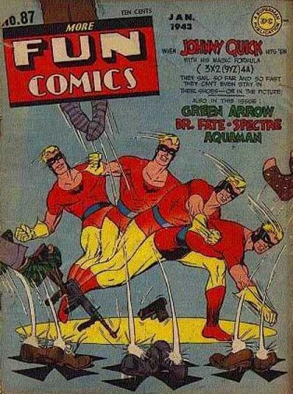 More Fun Comics #87 cover