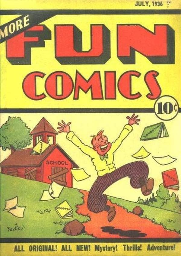 More Fun Comics #11 cover