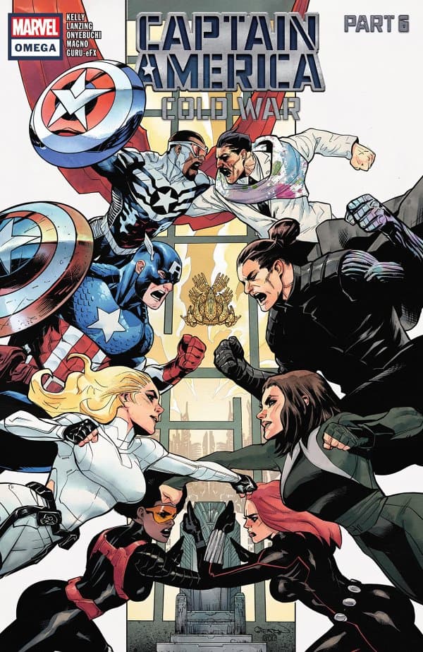 Captain America: Cold War Omega #1 cover