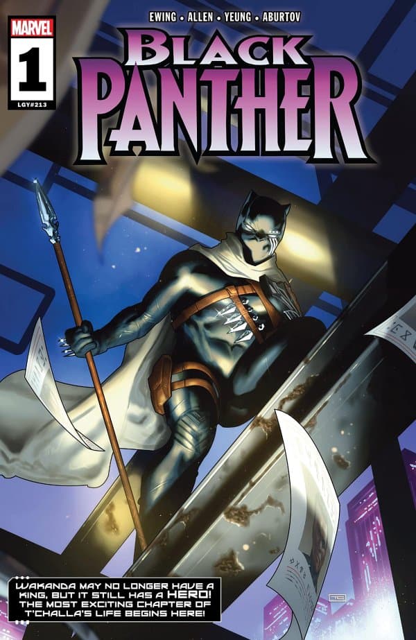 Black Panther #1 cover