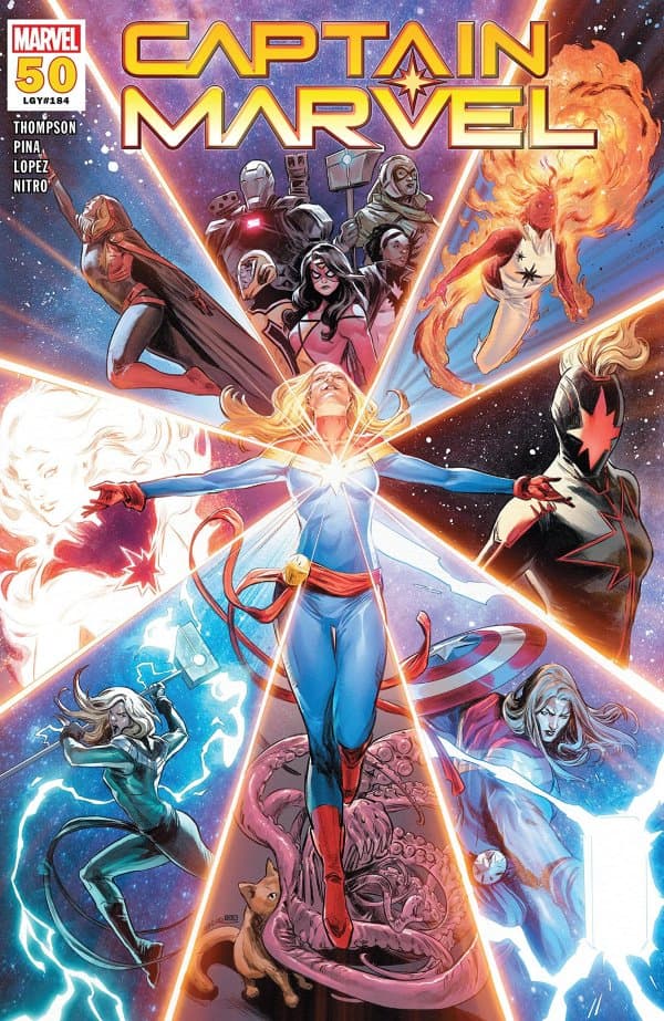 Captain Marvel #50 cover