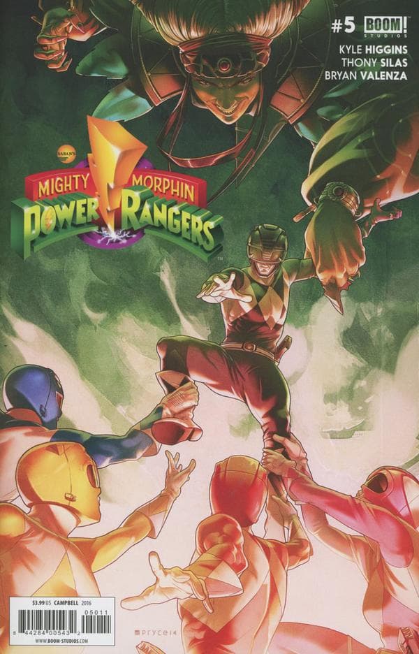 Mighty Morphin Power Rangers #5 cover