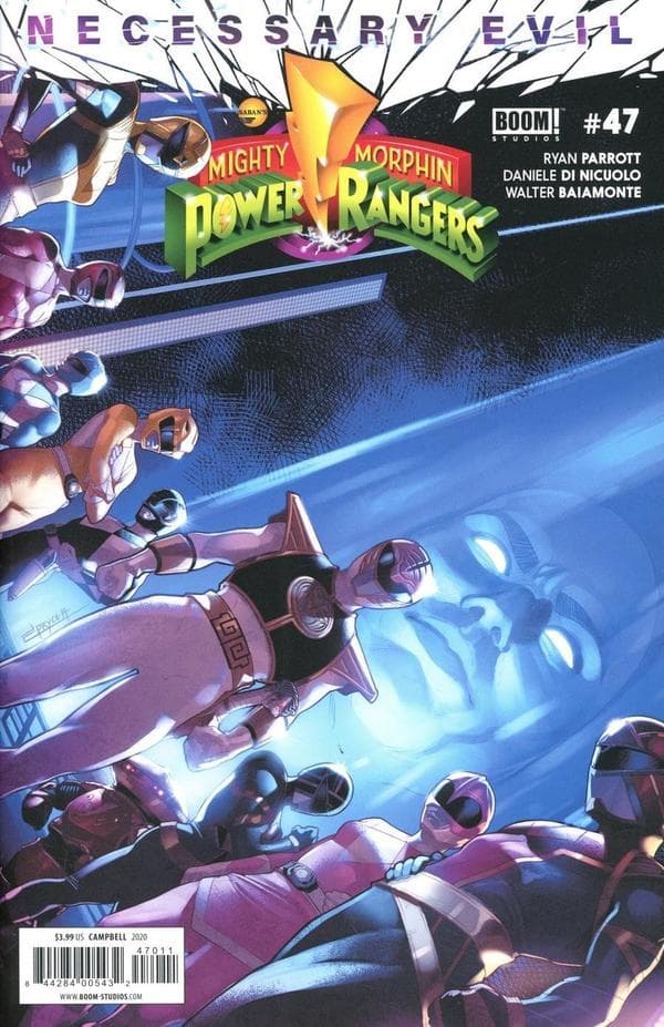 Mighty Morphin Power Rangers #47 cover