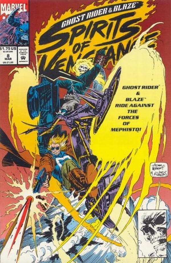 Ghost Rider/Blaze: Spirits of Vengeance #8 cover