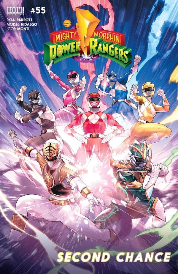 Mighty Morphin Power Rangers #55 cover