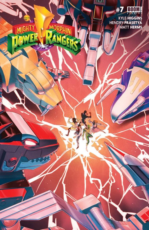 Mighty Morphin Power Rangers #7 cover