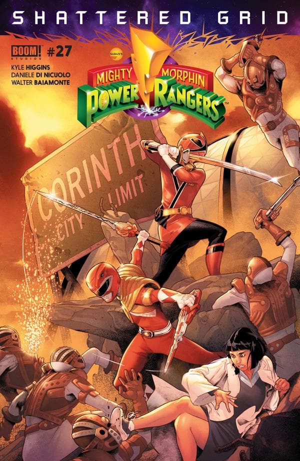 Mighty Morphin Power Rangers #27 cover