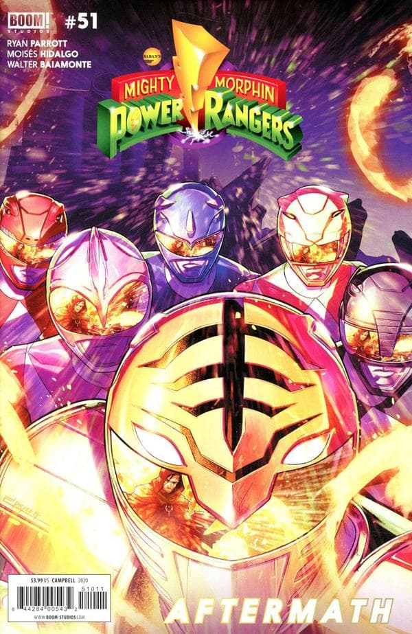 Mighty Morphin Power Rangers #51 cover