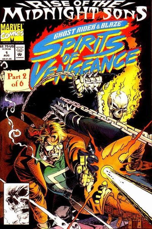 Ghost Rider/Blaze: Spirits of Vengeance #1 cover