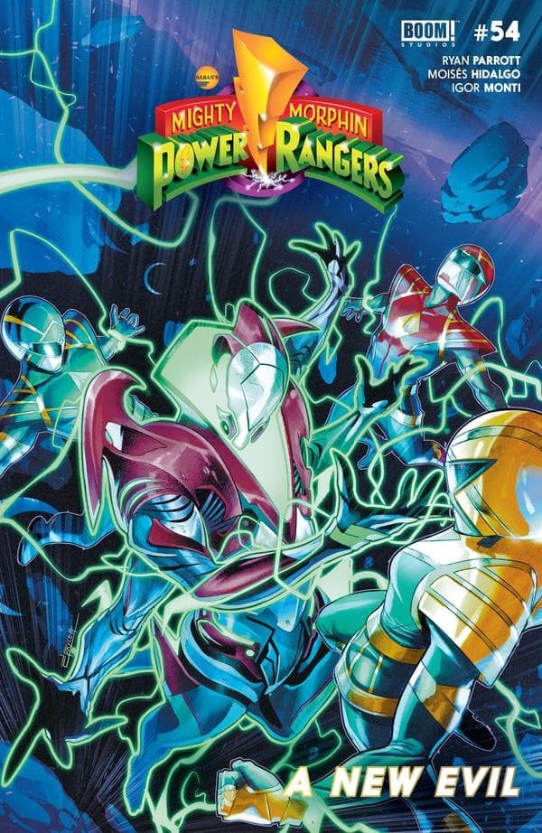 Mighty Morphin Power Rangers #54 cover