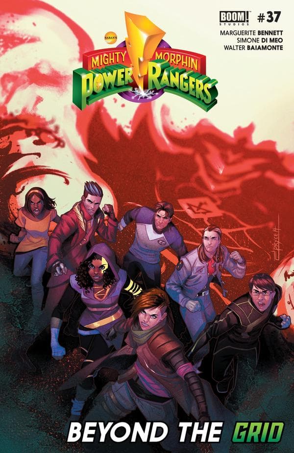 Mighty Morphin Power Rangers #37 cover