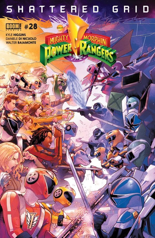 Mighty Morphin Power Rangers #28 cover