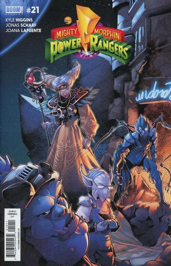Mighty Morphin Power Rangers #21 cover