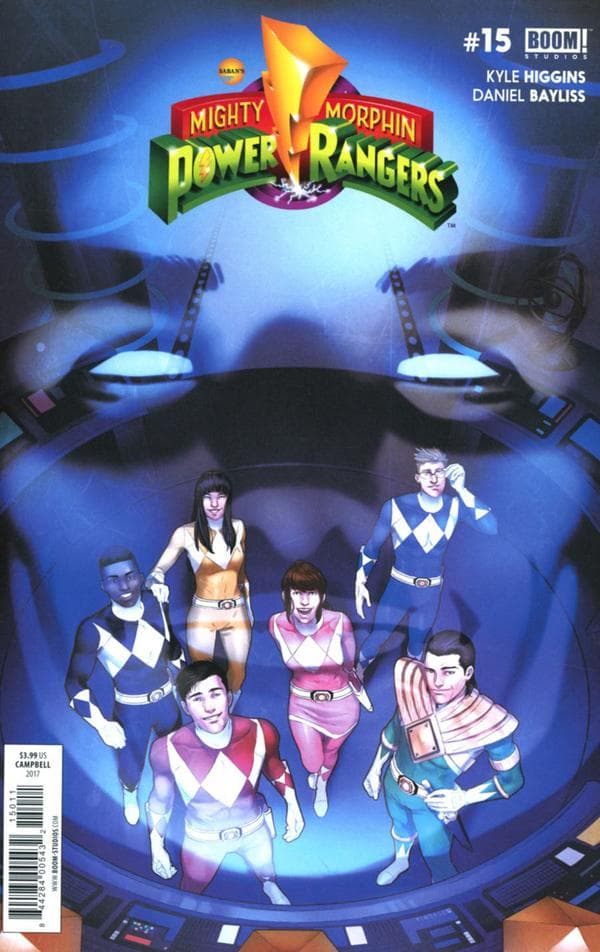 Mighty Morphin Power Rangers #15 cover