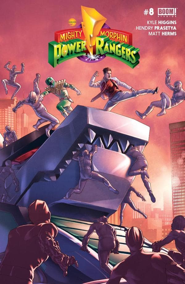 Mighty Morphin Power Rangers #8 cover
