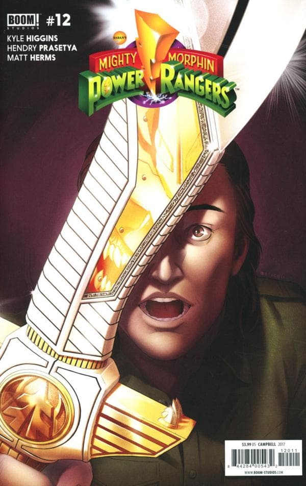 Mighty Morphin Power Rangers #12 cover