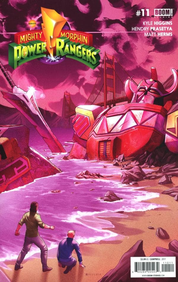 Mighty Morphin Power Rangers #11 cover