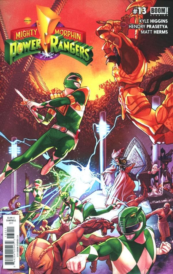 Mighty Morphin Power Rangers #13 cover