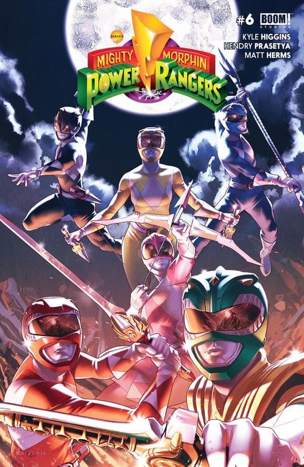 Mighty Morphin Power Rangers #6 cover