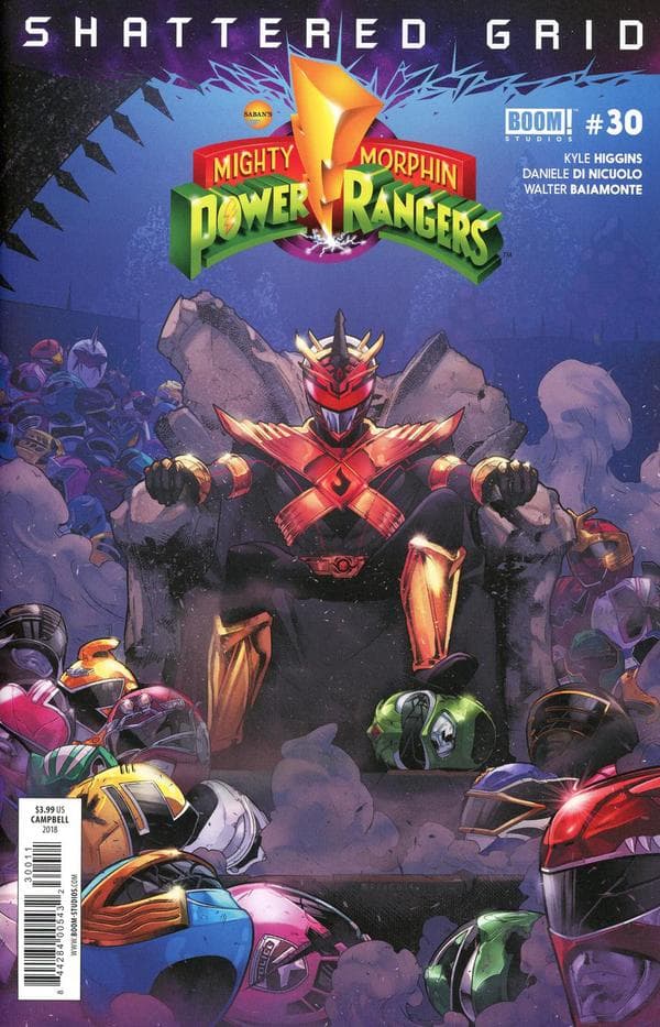 Mighty Morphin Power Rangers #30 cover