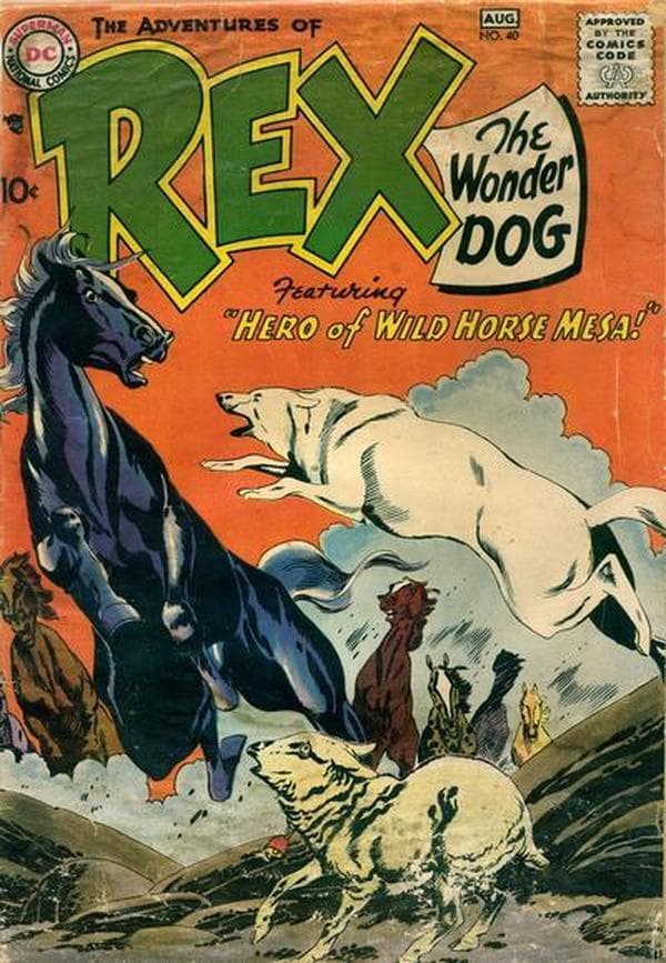 The Adventures of Rex the Wonder Dog #40 cover