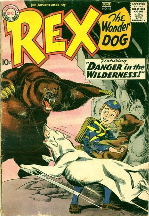 The Adventures of Rex the Wonder Dog #45 cover