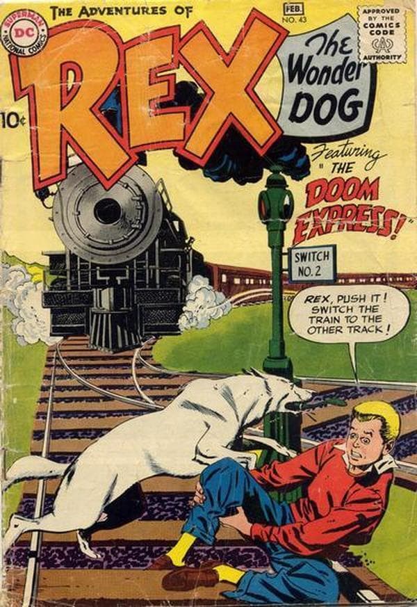 The Adventures of Rex the Wonder Dog #43 cover