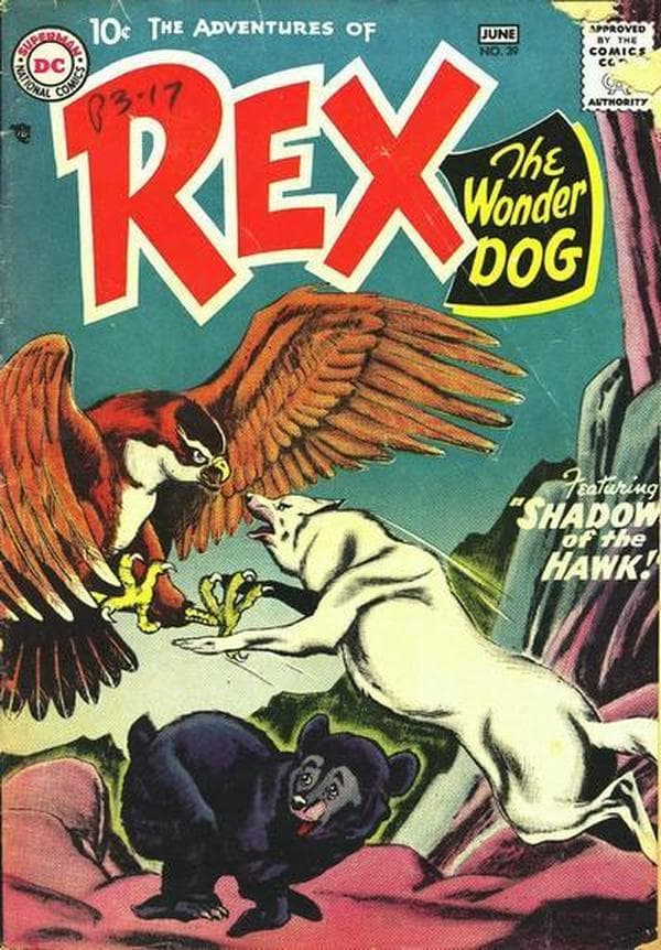 The Adventures of Rex the Wonder Dog #39 cover