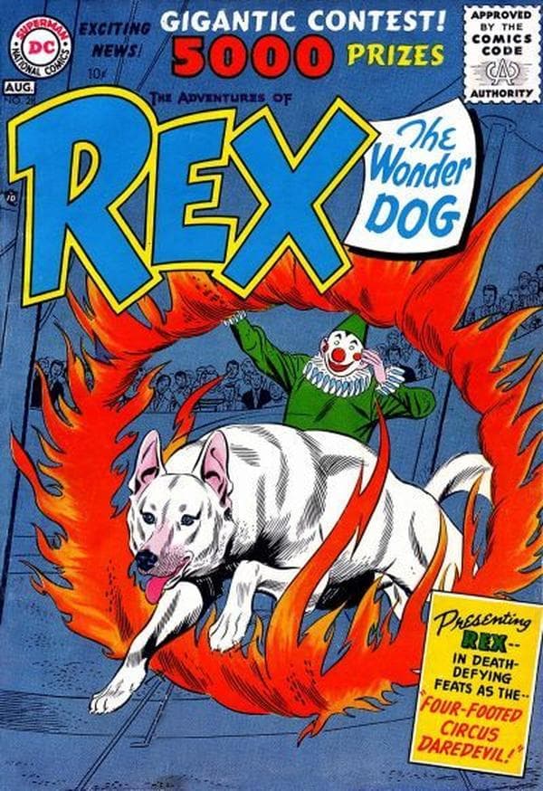 The Adventures of Rex the Wonder Dog #28 cover