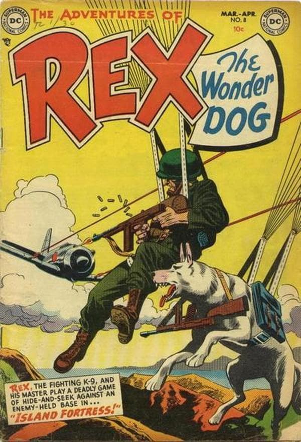 The Adventures of Rex the Wonder Dog #8 cover