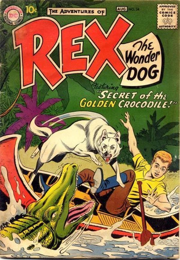 The Adventures of Rex the Wonder Dog #34 cover