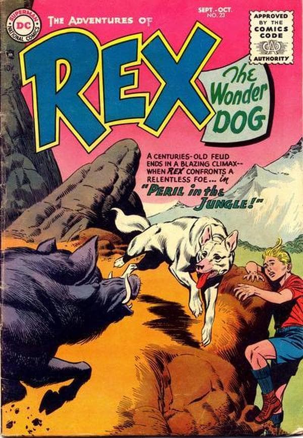 The Adventures of Rex the Wonder Dog #23 cover