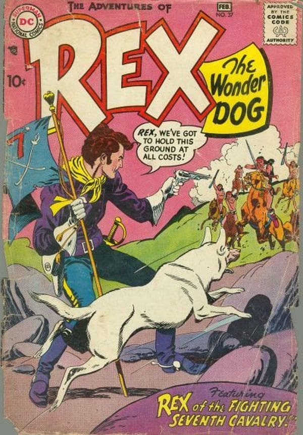 The Adventures of Rex the Wonder Dog #37 cover