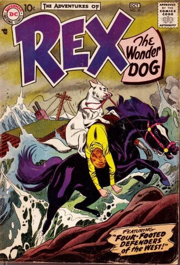 The Adventures of Rex the Wonder Dog #35 cover