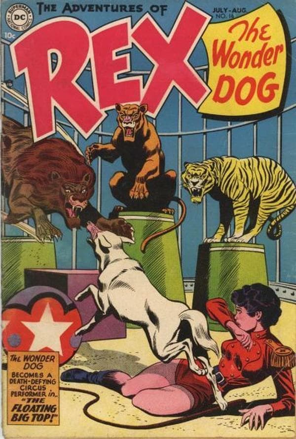 The Adventures of Rex the Wonder Dog #16 cover