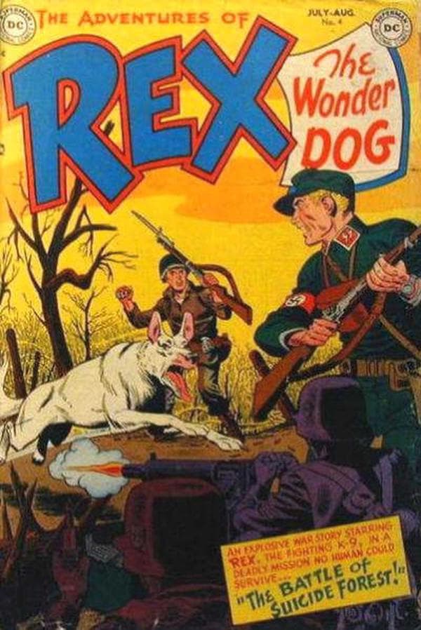 The Adventures of Rex the Wonder Dog #4 cover