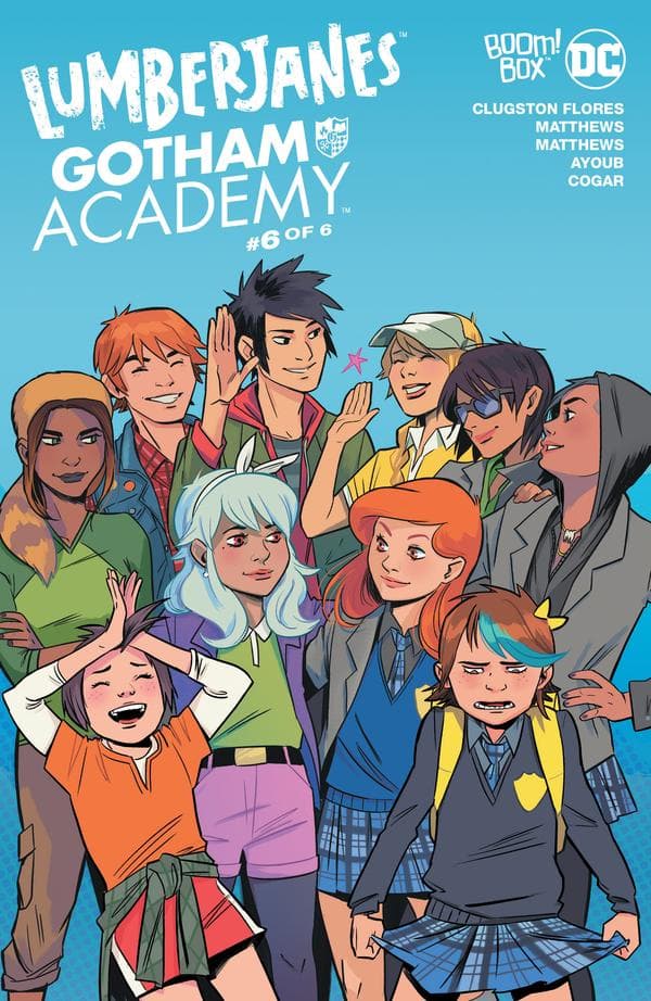 Lumberjanes / Gotham Academy #6 cover
