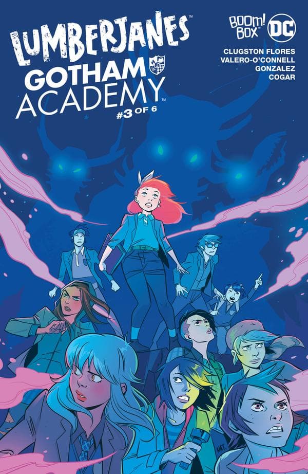 Lumberjanes / Gotham Academy #3 cover