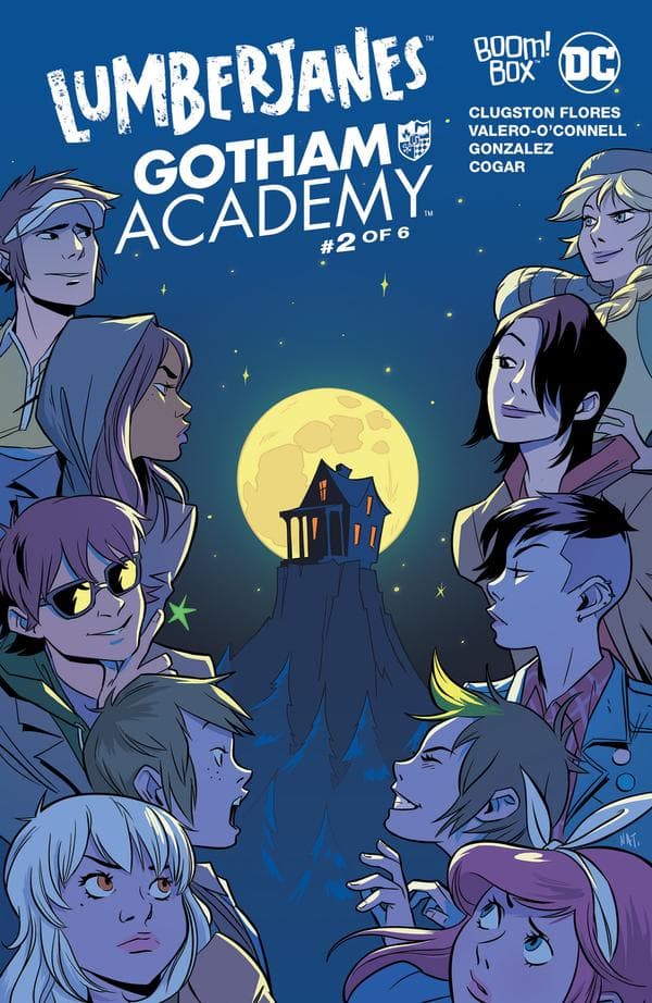 Lumberjanes / Gotham Academy #2 cover