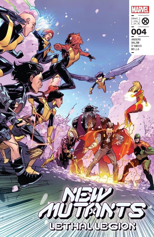 New Mutants Lethal Legion #4 cover