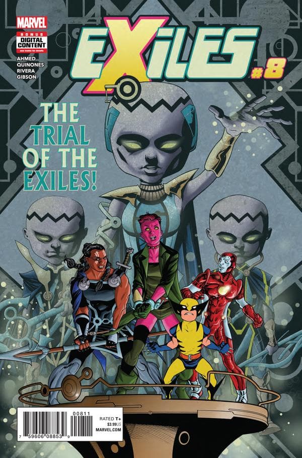 Exiles #8 cover