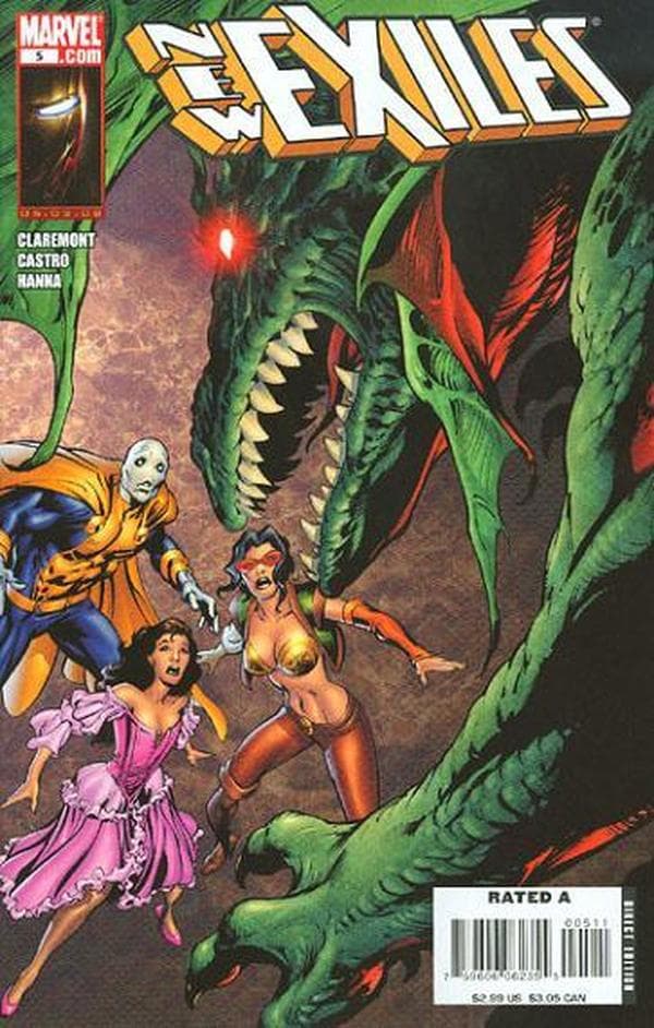 New Exiles #5 cover