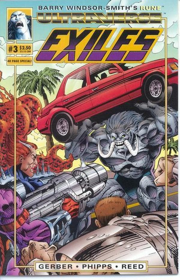 Exiles #3 cover