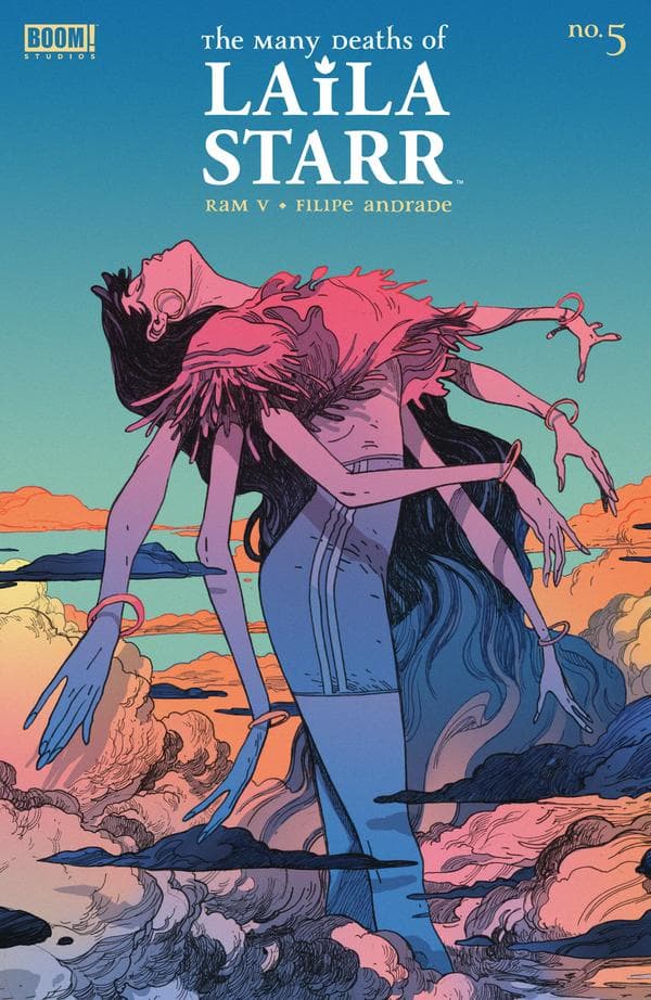The Many Deaths of Laila Starr #5 cover